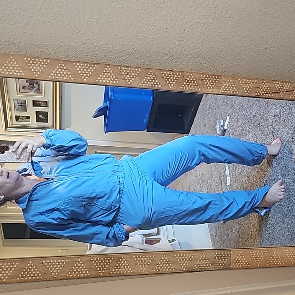 STUNNING VINTAGE KAELIN BLUE TRACKSUIT